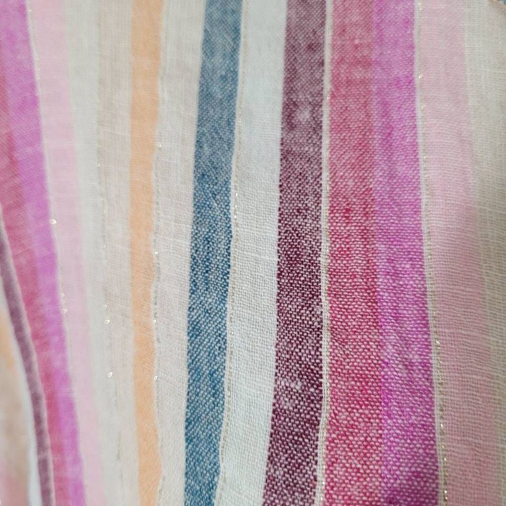 Rails Amelie Button Down In Avilla Stripe Pink, B… - image 4